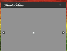 Tablet Screenshot of magichairz.com